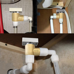 NOVINO backflow preventer compatible with multiple RV brands in use