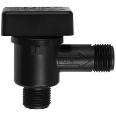 NOVINO RV black tank flush assembly in use for reliable tank cleaning.
