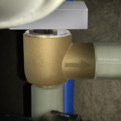 NOVINO black tank flush valve replacement to fix cracked or leaking parts