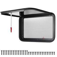NOVINO RV exit window tinted glass reduces glare and privacy