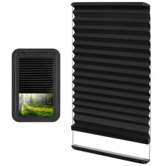 NOVINO RV thin pleated shade replacement fits Lippert outer-frame for 12x21 privacy