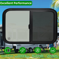 NOVINO ventilation-enhanced window improves airflow inside your trailer
