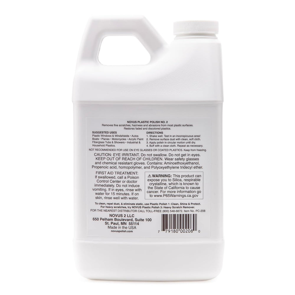 Novus 7072 bottle packaging ready for storage and use
