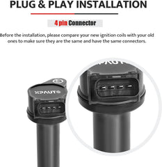 NPAUTO OEM-grade coil materials, durable construction for daily driving.