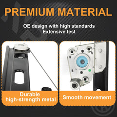 NPAUTO BMW E90/E91 fitment guide shows direct replacement without motor.
