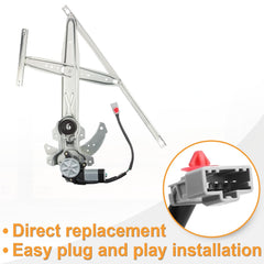 NPAUTO Civic 96-00 front-left regulator enables quick DIY replacement.