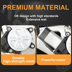 NPAUTO durable metal components in regulator offer reliable door performance