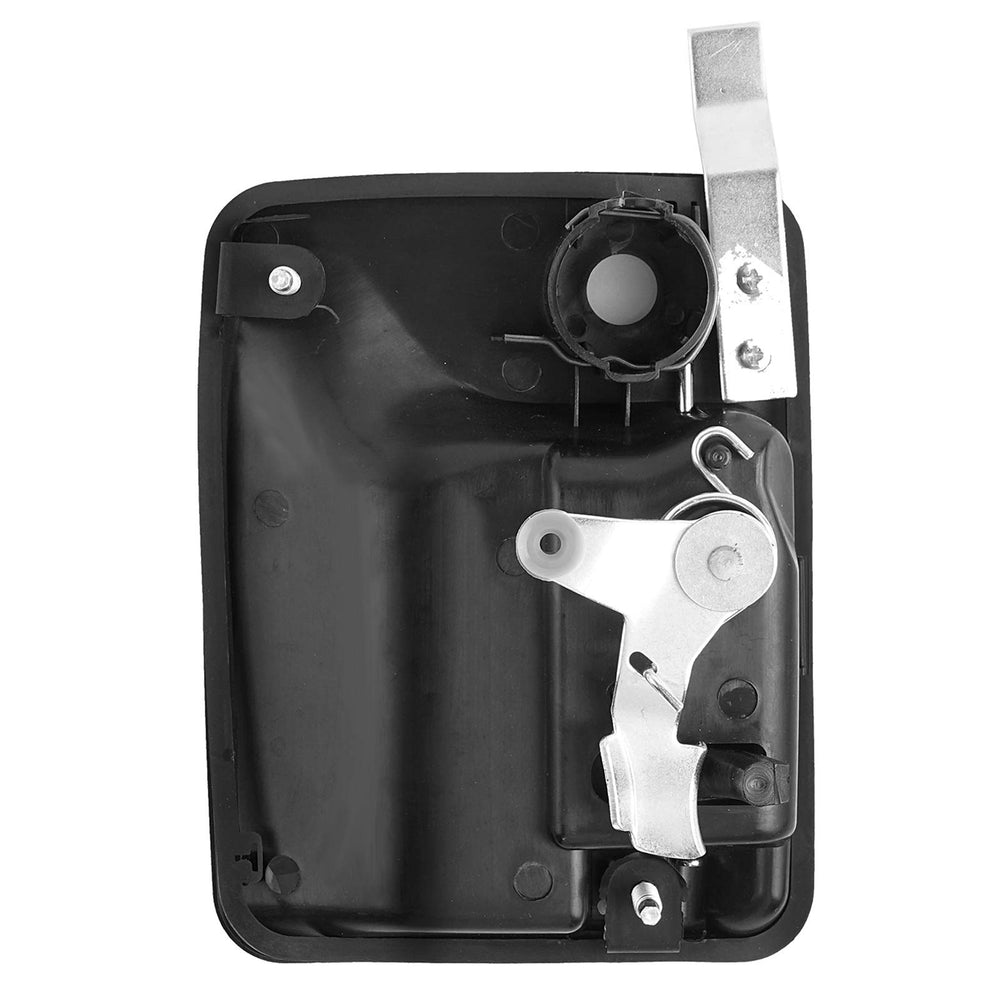 NPAUTO exterior door handle front left compatibility label shows broad model fit options
