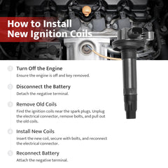 NPAUTO Lincoln MKZ ignition coils for power consistency