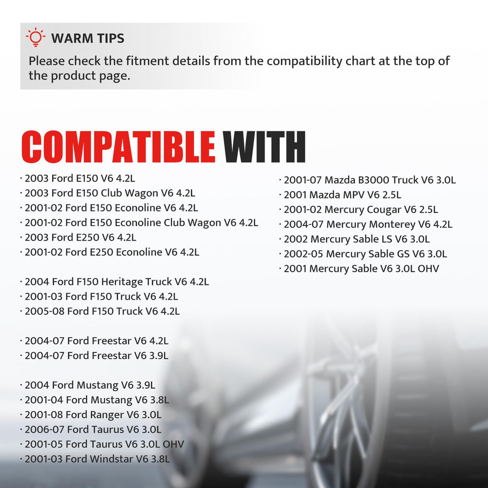 NPAUTO ignition coil pack for Ford Ranger 3.0L V6 promotes consistent power delivery