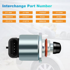 NPAUTO interchange numbers chart showing compatibility options for GM models.