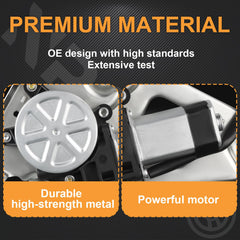 NPAUTO Jeep Liberty KJ OE-standard alignment for proper window function