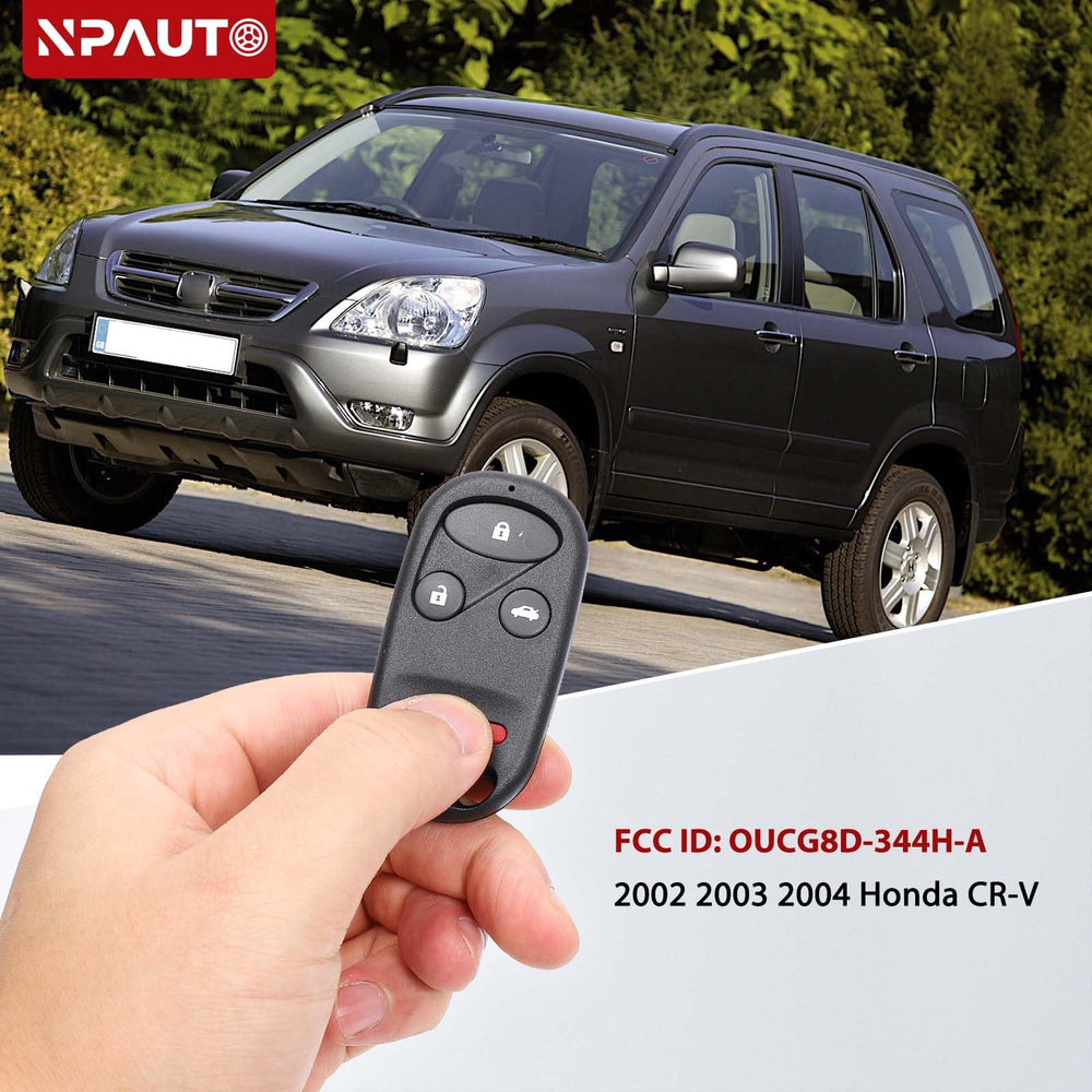 NPAUTO key fob replacement for Honda CR-V back view emphasizes durable build