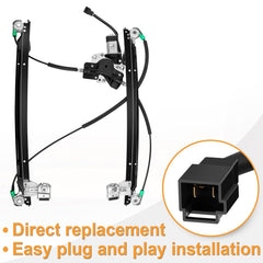 NPAUTO packaged front-driver-side regulator with motor ready for direct replacement and quick installation