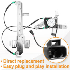 NPAUTO regulator with motor and wiring harness, ready for OE-style install.
