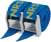 NRS 1.5 inch tie down strap with cam buckle ready for secure cargo.