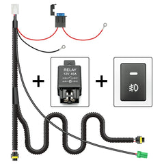 Independent fog light control with the nsautolighting harness