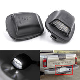 NSLUMO LED license plate lights close-up showing 12 SMDs for bright night visibility