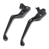 NTHREEAUTO black brake lever for Harley Sportster with precise control and corrosion resistance.