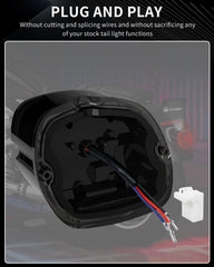 NTHREEAUTO chrome diffusion lens taillight adds premium style