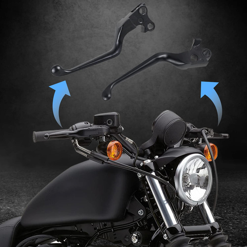 NTHREEAUTO ergonomic-design lever for Harley improves comfort during long rides.