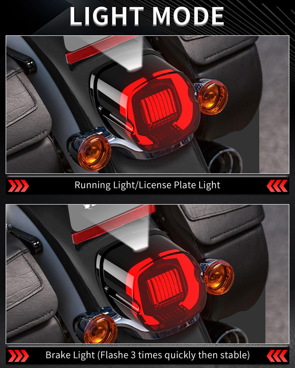 NTHREEAUTO plug-and-play tail light connector installation for Harley