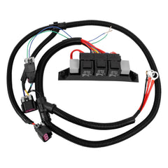 Ntoauto 674-00923 front view dual speed fan harness for Silverado enhances cooling control