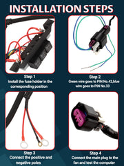 Ntoauto 674-00923 wiring detail highlights heat and oil resistant terminals