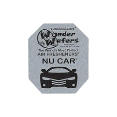 Nu Car aroma freshens car cabin with Wonder Wafers.