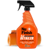 Nu Finish 5-in-1 detailer spray bottle for quick showroom shine.