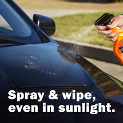 Nu Finish Exterior Detailing Kit displayed with all three care products