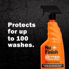 Nu Finish Once A Year Car Polish delivers a durable, showroom-like shine