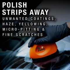 Nu Finish reusable sponges pair with the kit for thorough polishing and cleanup.