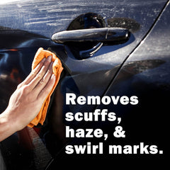 Nu Finish Scratch Doctor removes haze and swirl marks before polishing