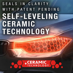 Nu Finish sealant spray self-leveling application seals clarity and repels grime.