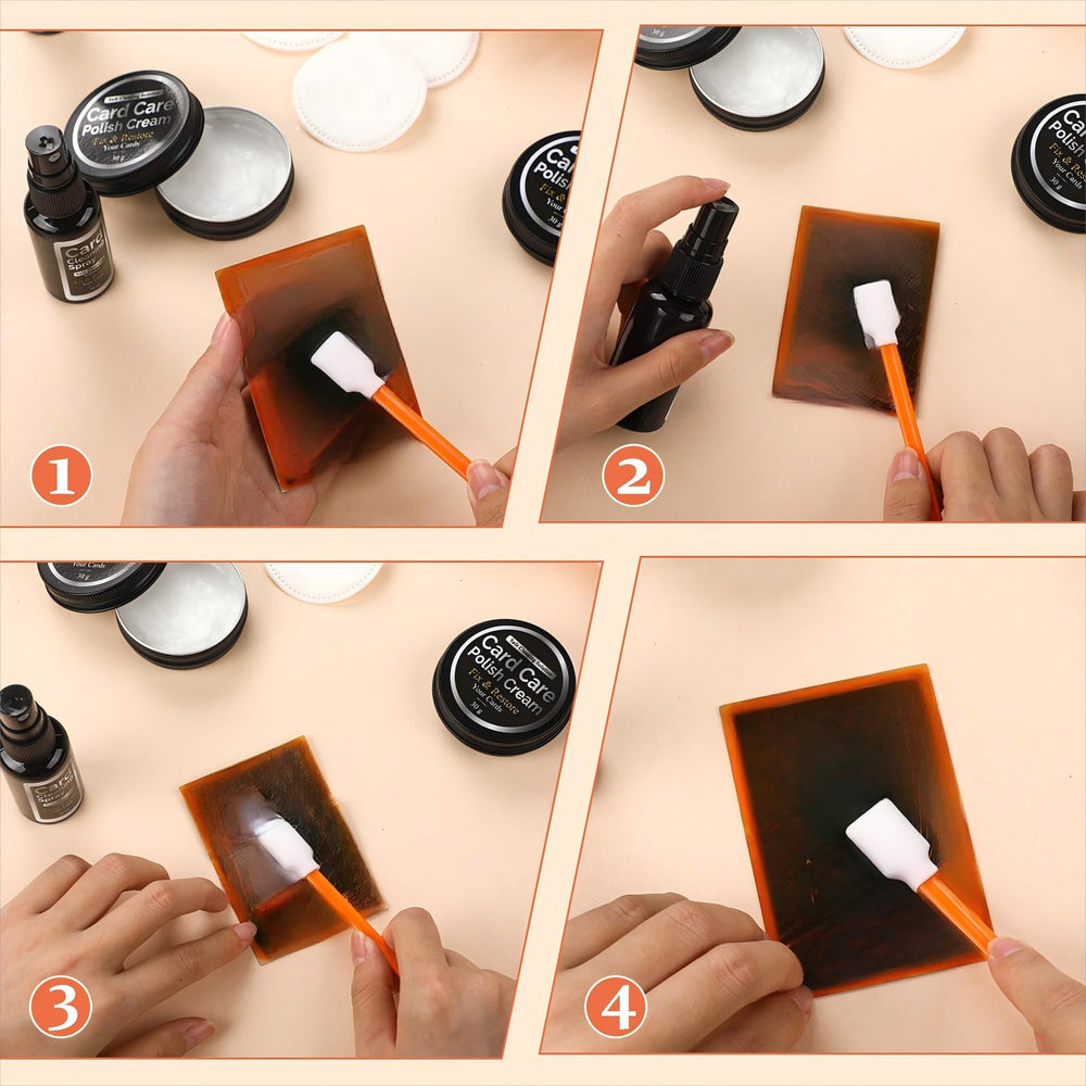 Nuanchu card cleaning kit: all-in-one collection for safeguarding card condition.