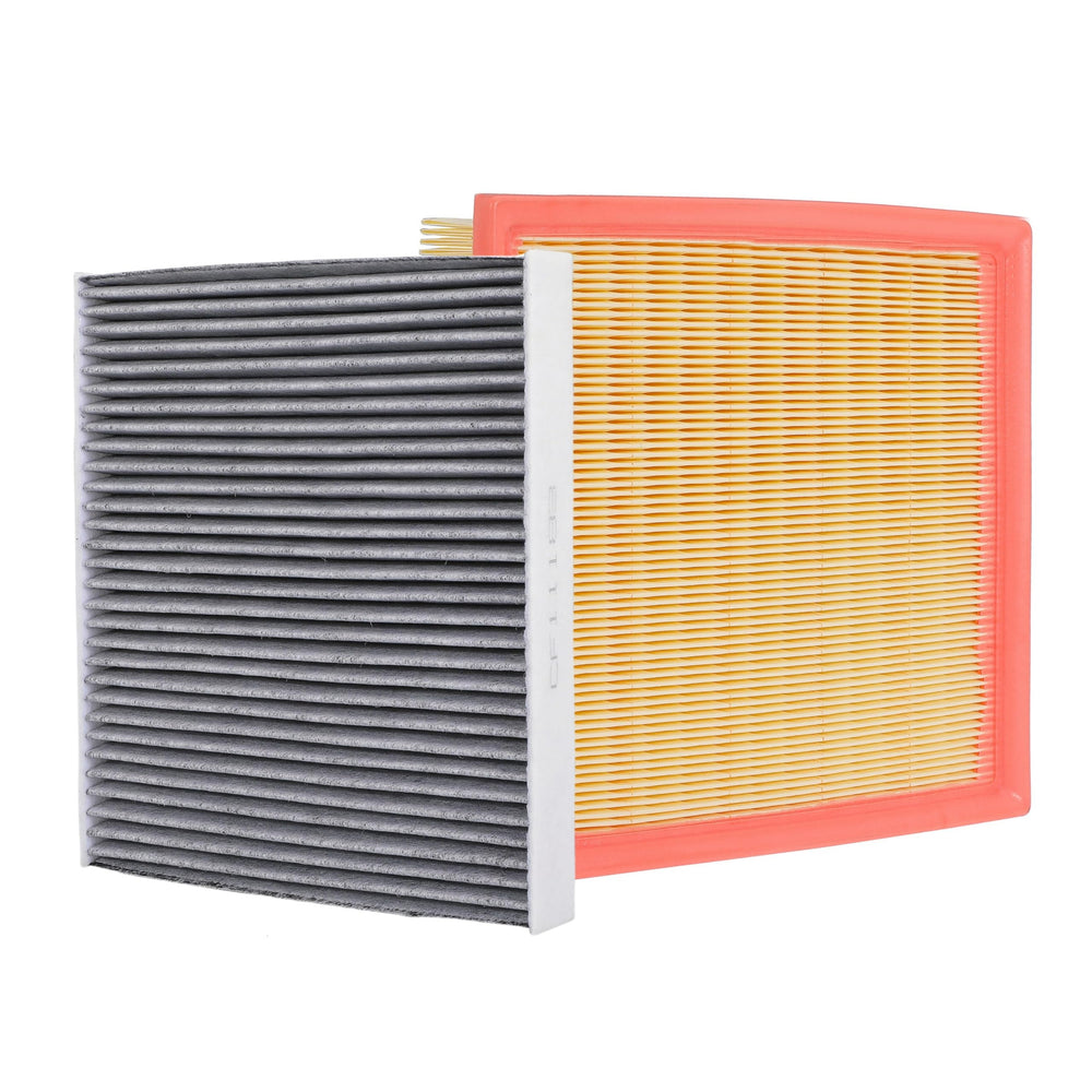 NuFlySic CF11183 cabin air filter packaging shows OEM numbers and fitment guidance.
