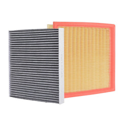NuFlySic CF11183 cabin air filter packaging shows OEM numbers and fitment guidance.