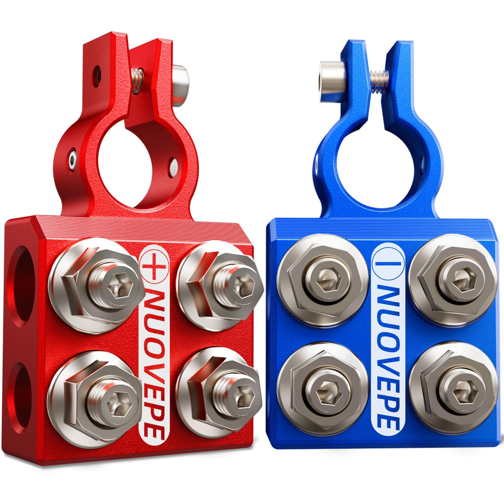 NUOVEPE 8-way top post terminal for complex builds and reliable power distribution.