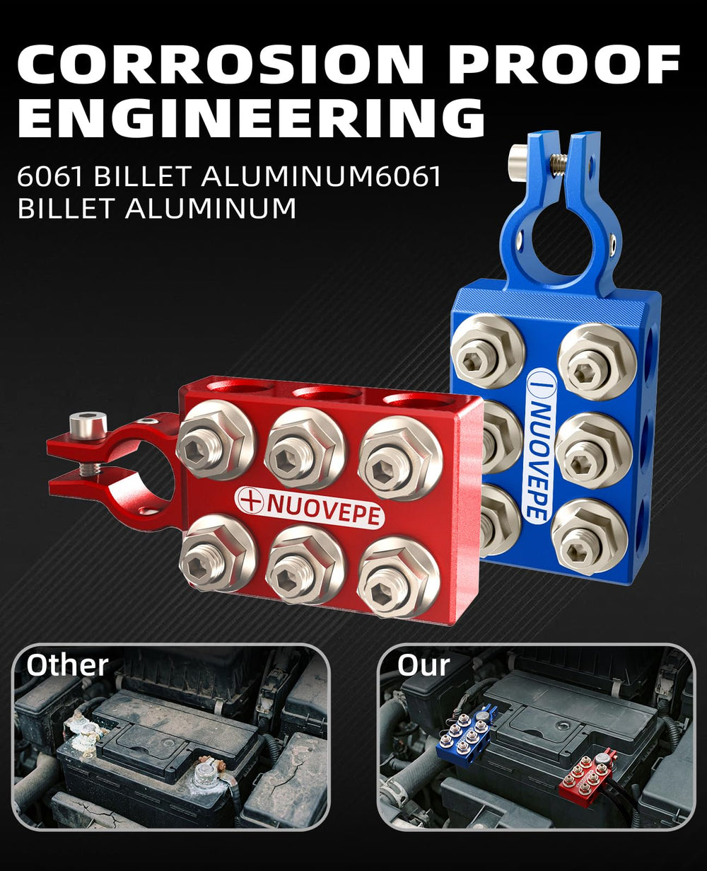 NUOVEPE CNC billet aluminum construction for high strength and durability.