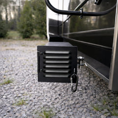 NUOVEPE easy-install 4-inch cap with screws for quick, secure fitting
