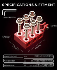 NUOVEPE secure locking design preventing rotation under off-road vibration.