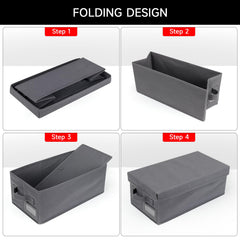 NUSWOR Upgrades DVD Storage Box side view highlighting durable construction and capacity