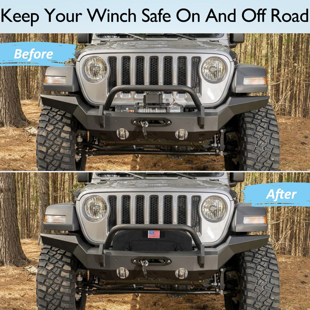 NVAAV winch cover tool-free installation saves setup time