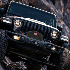 NVAAV winch cover top zipper access for quick clutch and remote socket checks