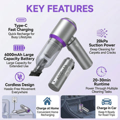 NWDEY 4-in-1 car detailing tool in action for vents and toys.