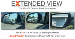 On-road Gladiator with NXTGEN Extended View mirrors.