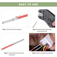 NYTKL buckle-design terminals ensure secure connections with easy release.