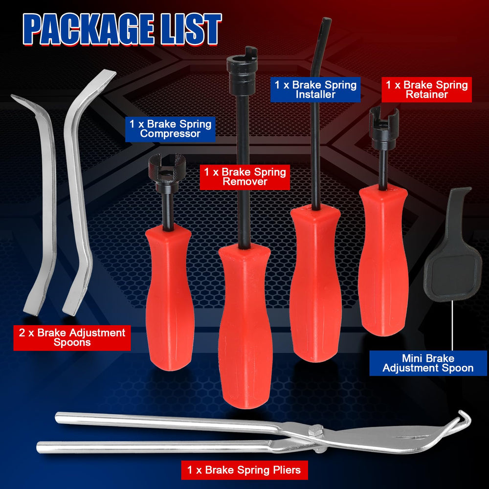 NYXOVA brake spring pliers for secure, precise spring handling.
