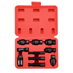NYXOVA flywheel puller kit laid out for motorcycle maintenance workflow